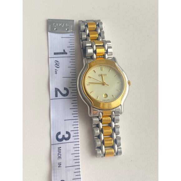 Authentic Gucci Two-Tone Stainless Steel Watch - Picture 8 of 11